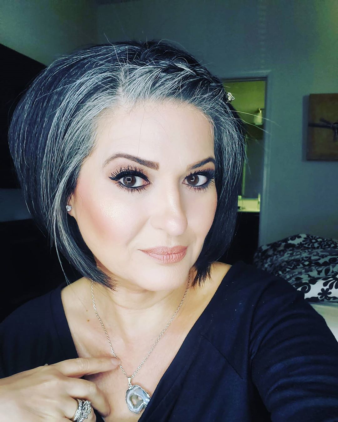 Gorgeous Gray Hair Styles To Try While Transitioning To Gray Hair Sparklingsilvers
