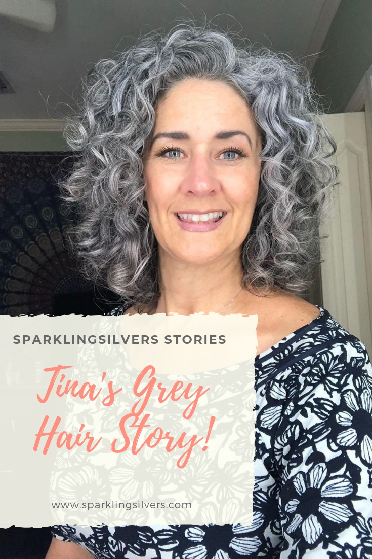 natural gray hair transition story natural gray silver curls curly girl