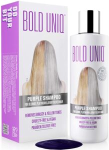 bold unique purple shampoo