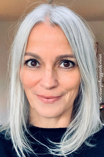 Read Gorgeous Gray Hair Transition Story of Sarah!