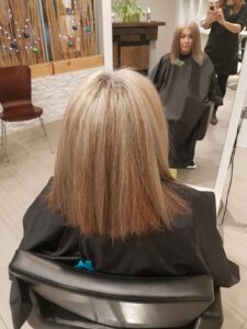 gray grey silver hair bleach transition