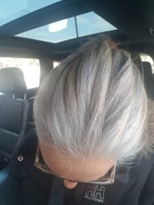 natural gray grey silver hair transition story sparklingsilvers