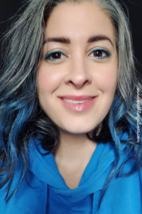 manic panic on natural grey hair