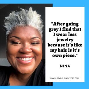 sparklingsilvers gray grey silver hair quote african american gray hair