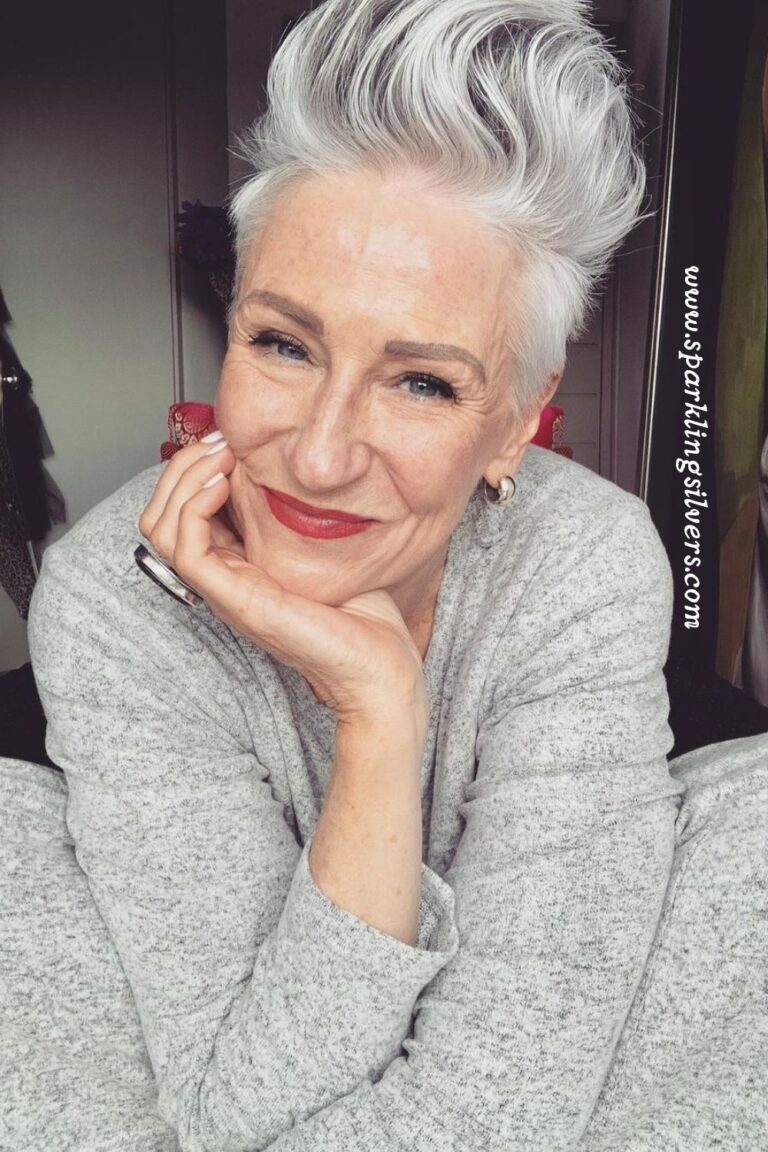 grey pixie girl