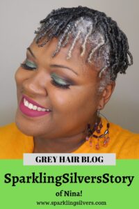 sparklingsilvers african american gray grey silver hair woman