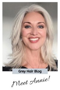 sparklingsilvers.com annie's natural gray silver grey hair transition story