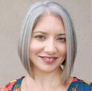 Gray hair final haircut sparklingsilvers.com
