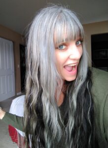 gray hair blending sparklingsilvers