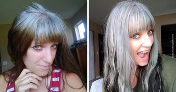 How to Blend Gray Hair Demarcation Line at Home!