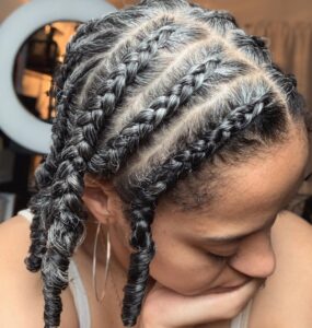 African american gray hair style Gorgeous Gray Hair styles