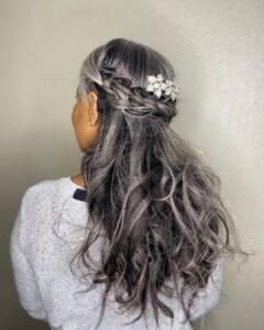 African american gray hair style Gorgeous Gray Hair styles