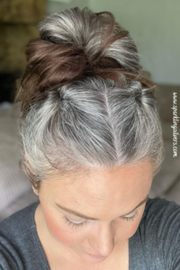 grey hairstyle