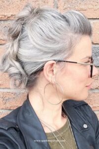 gray hair styles