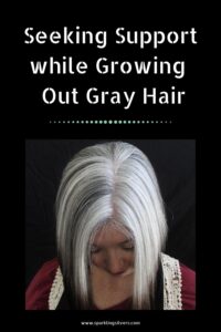 support while going gray hair