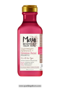 Maui Moisture Lightweight Hydration + Hibiscus Water Shampoo for Daily Moisture