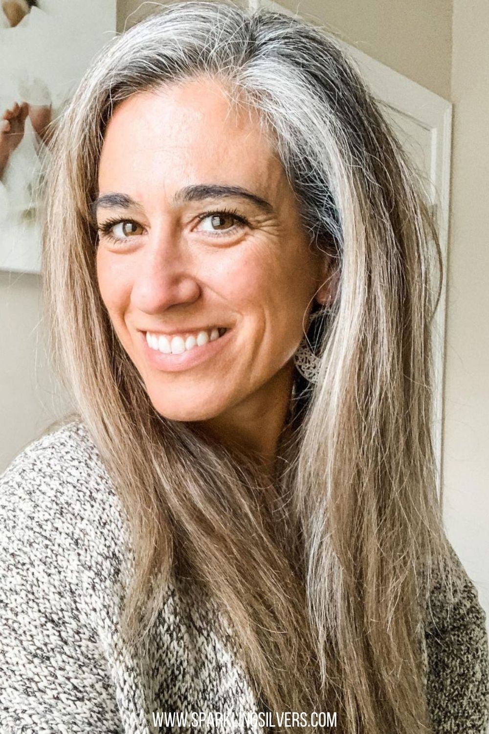 How to Use Vibrant Hair Colours on Natural Gray Hair - SparklingSilvers