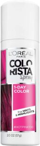 temporary hair color spray