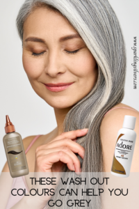 wash out colours for grey hair