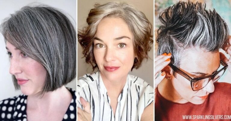 Heat Styling Gray Hair - SparklingSilvers