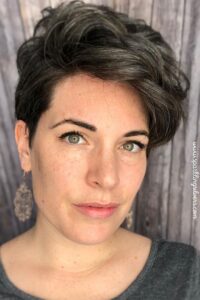 Modern pixie cut for women