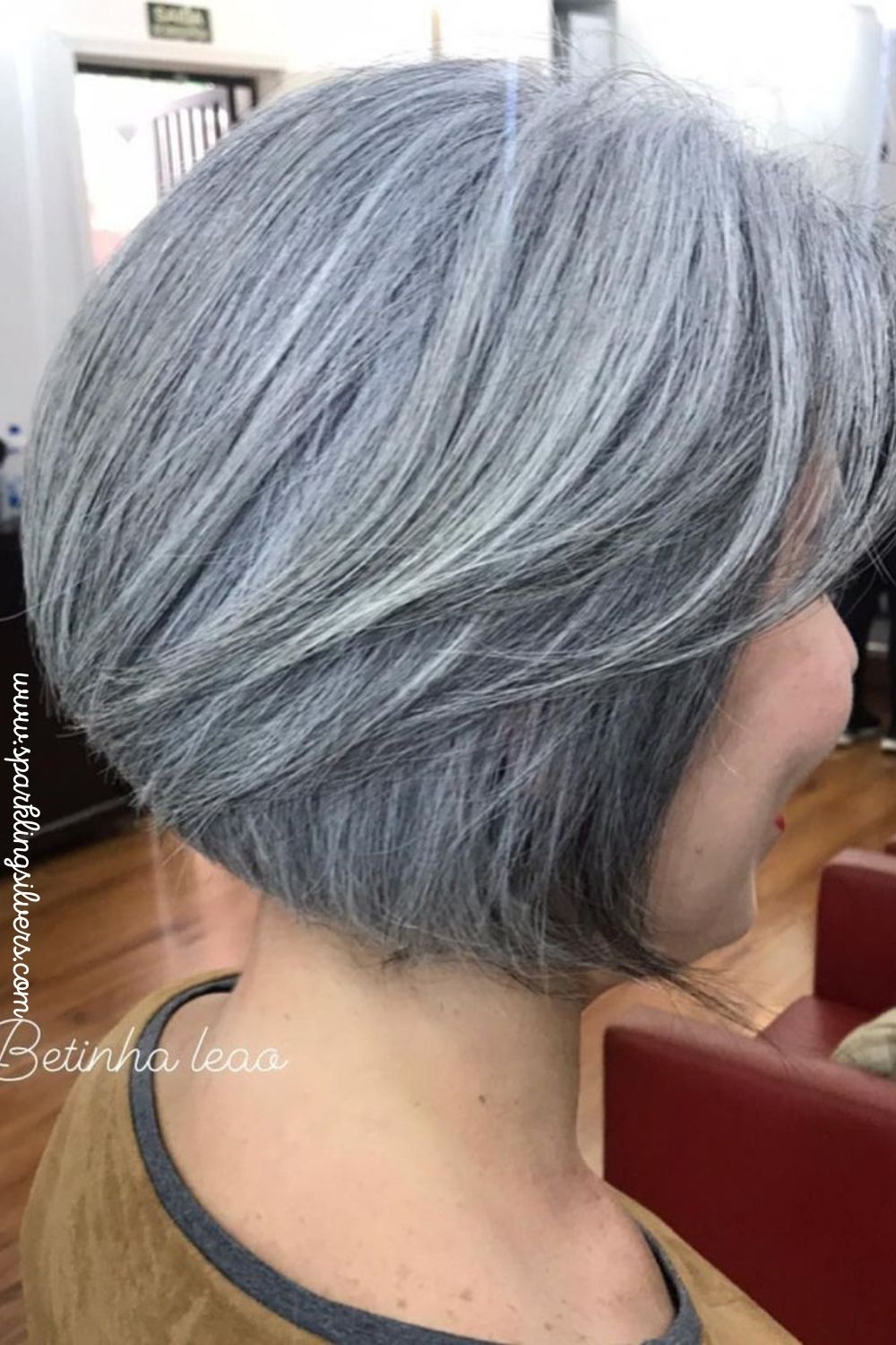 Short Haircuts For Growing Out Gray Hair Sparklingsilvers