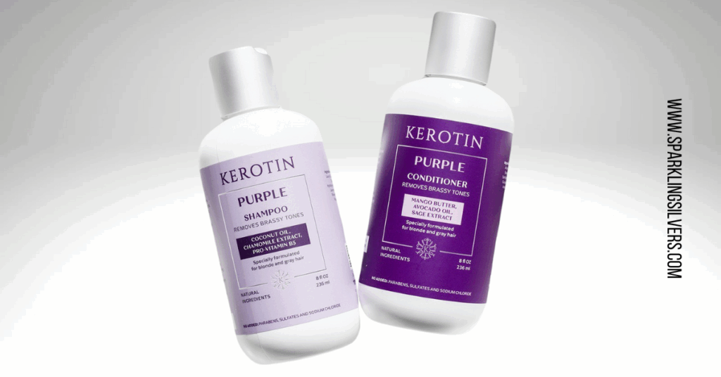 Kerotin Purple shampoo & Conditioner Review