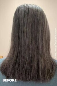 keratin gray hair
