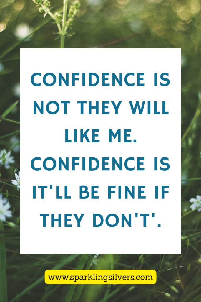 be confident while going gray quote