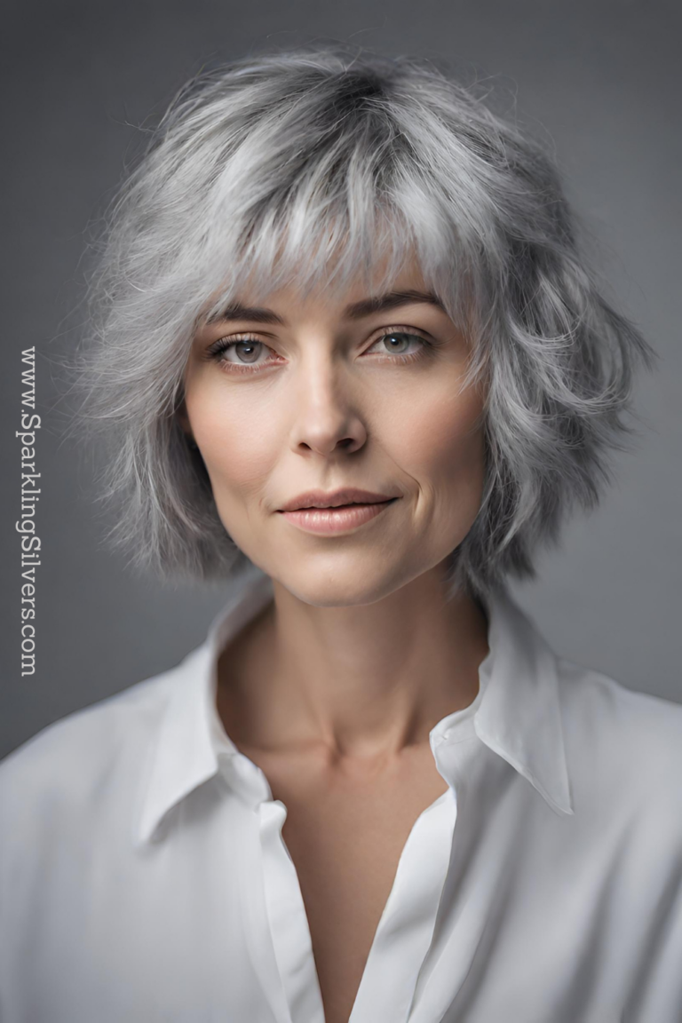 Glamorous Gray Haircuts For Women - SparklingSilvers