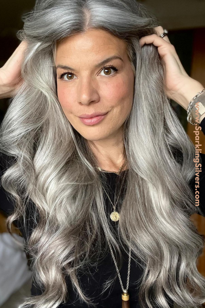 long grey hairstyles